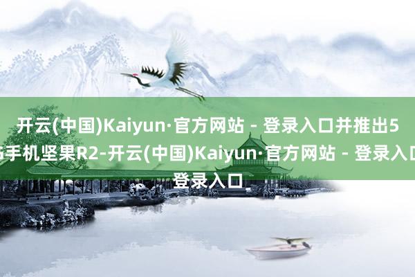 开云(中国)Kaiyun·官方网站 - 登录入口并推出5G手机坚果R2-开云(中国)Kaiyun·官方网站 - 登录入口